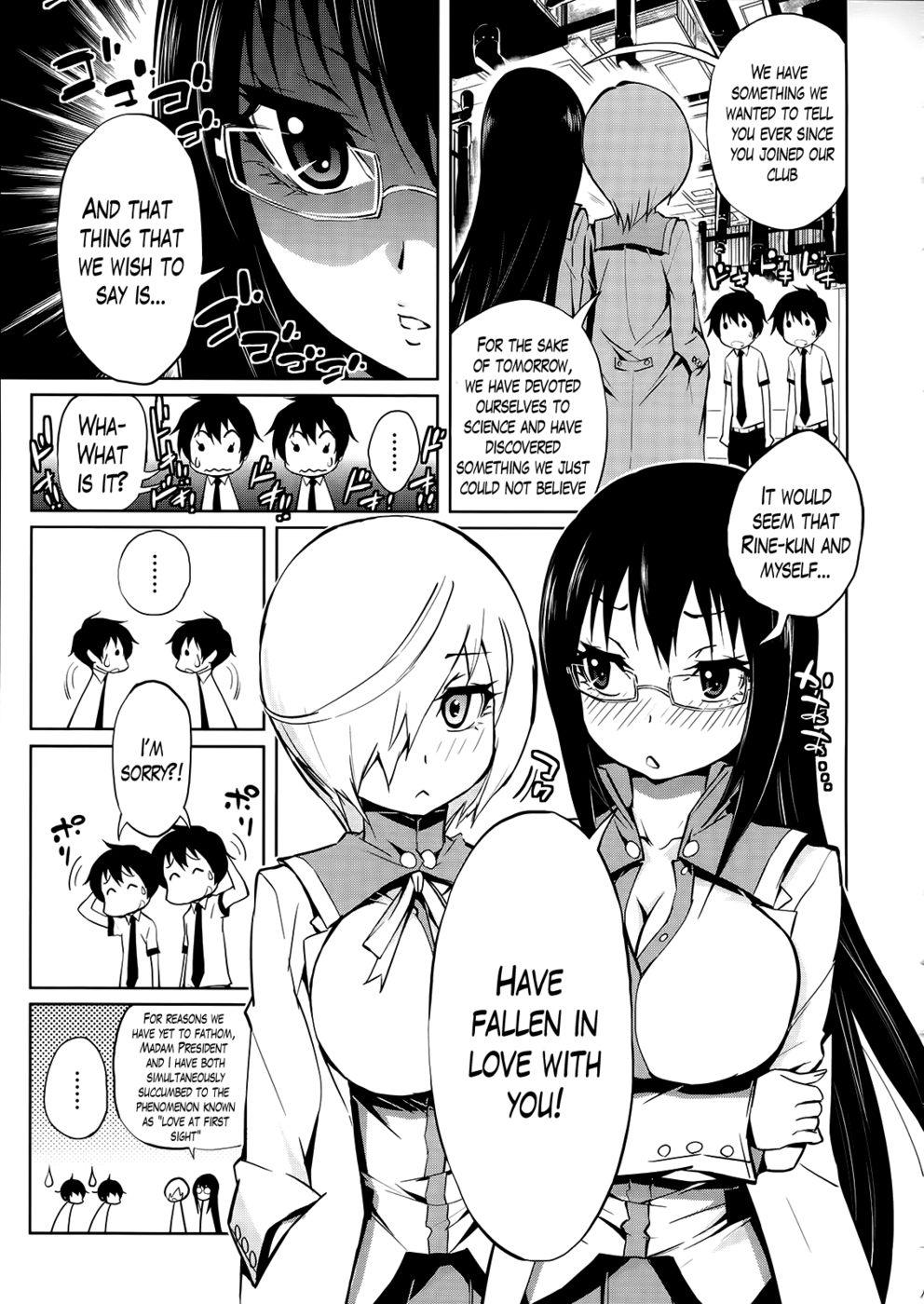 Hentai Manga Comic-Harem Butai wa Boku wo Shaburi Tsukusu-Chapter 7-3